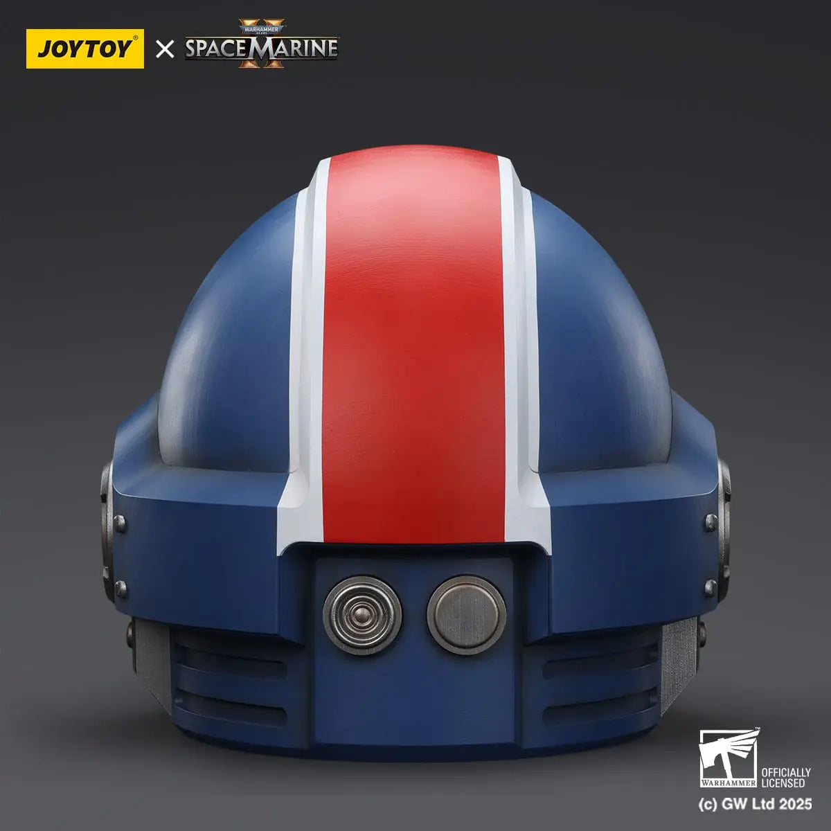Warhammer 40000 Space Marine 2 replique Ultramarines Lieutenant Titus casque 30 cm - Rue Du Retro