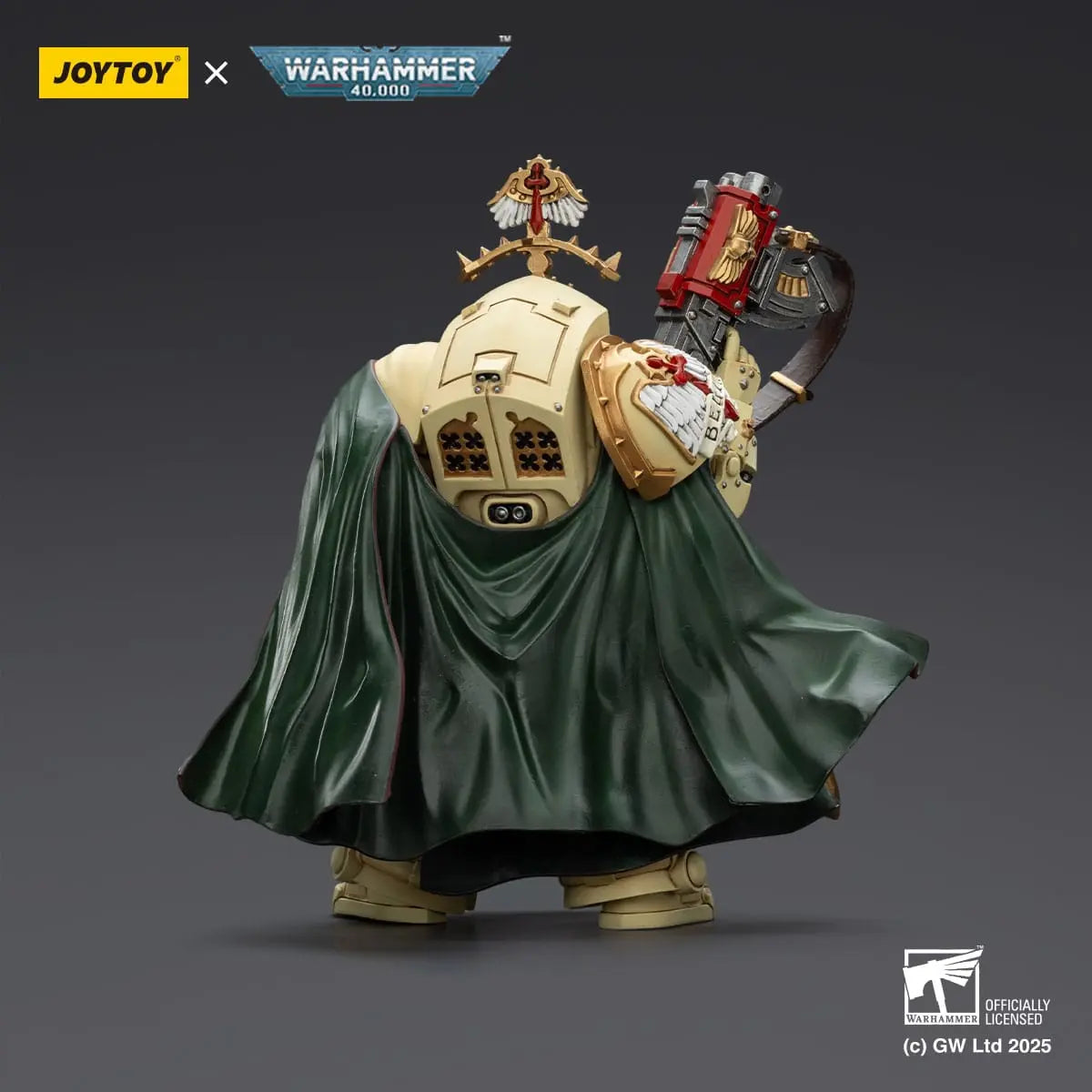 Warhammer 40K Belial Grand Master of The Deathwing With the Sword of Silence and Storm Bolter Dark Angels figurine 14cm Joy Toy