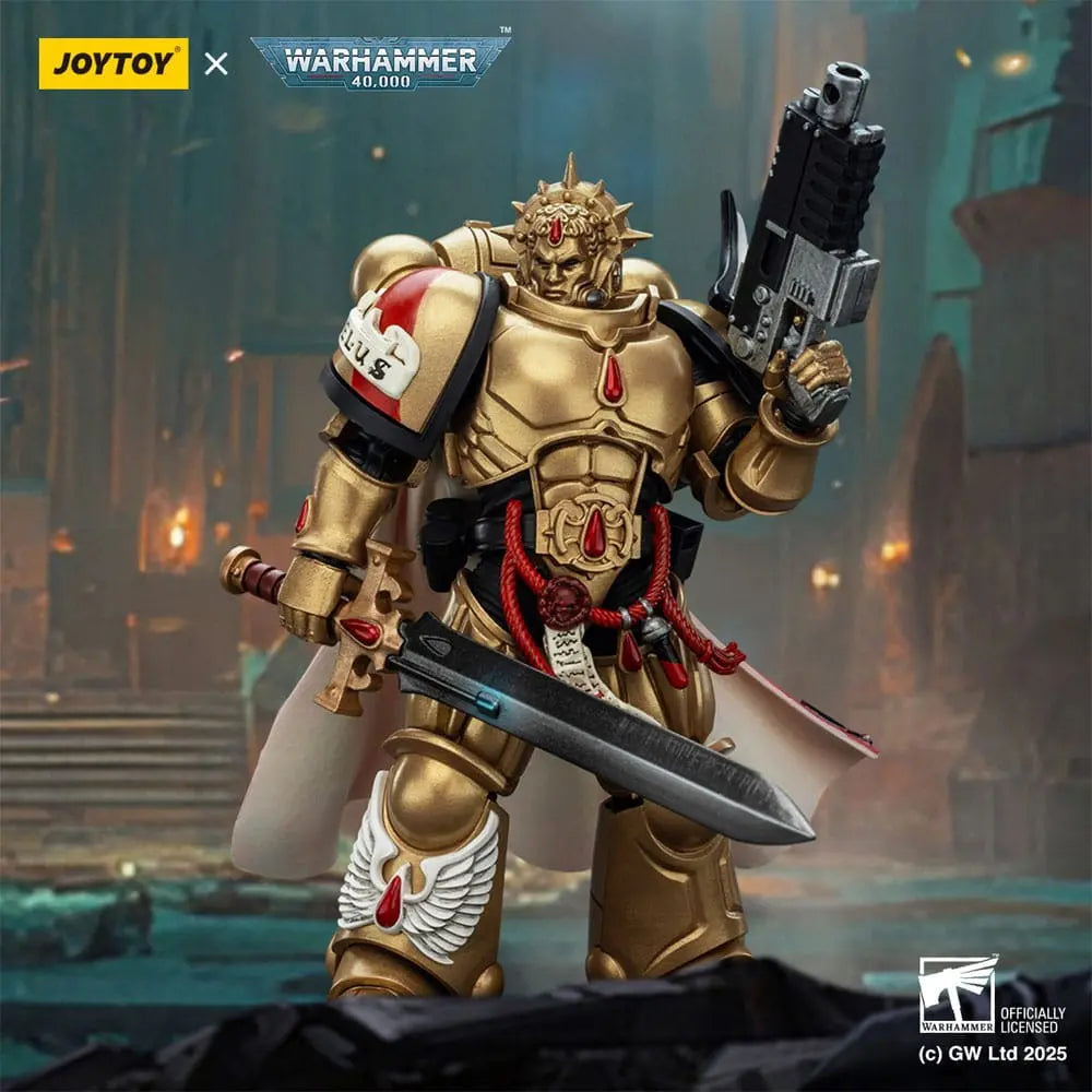 Warhammer 40K Combat Patrol Blood Angels figurine Captain with Heavy Bolt Pistol & Power Sword 20 cm Joy Toy