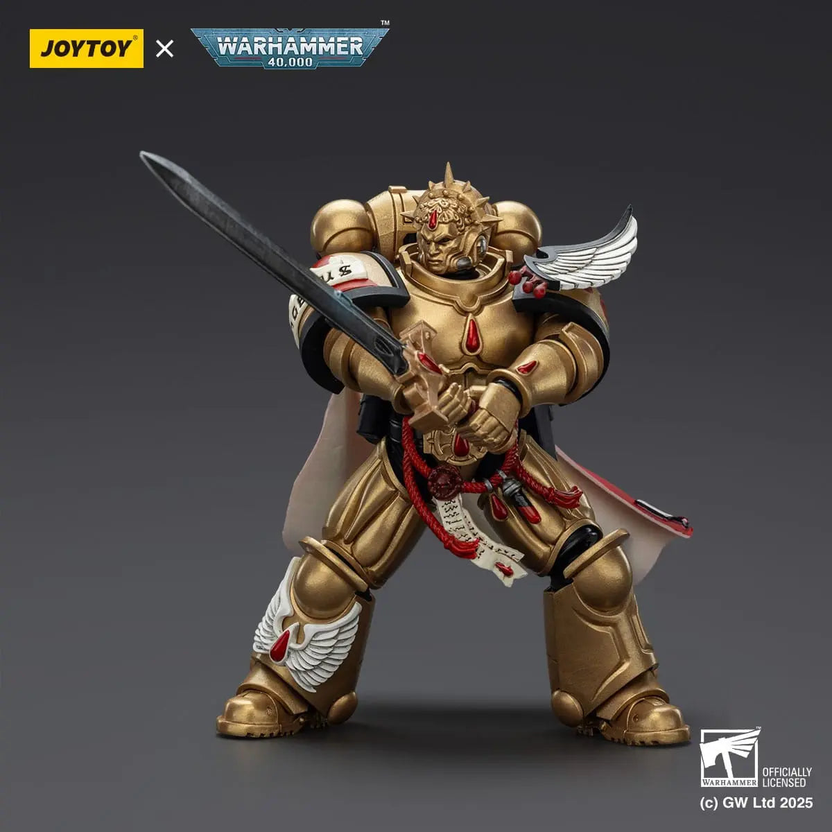 Warhammer 40K Combat Patrol Blood Angels figurine Captain with Heavy Bolt Pistol & Power Sword 20 cm Joy Toy