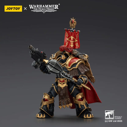Warhammer 40K Legion Cataphractii Praetorwith Combi-Melta and Power Maul Sons of Horus figurine 14cm Joy Toy