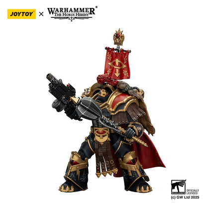 Warhammer 40K Legion Cataphractii Praetorwith Combi-Melta and Power Maul Sons of Horus figurine 14cm Joy Toy