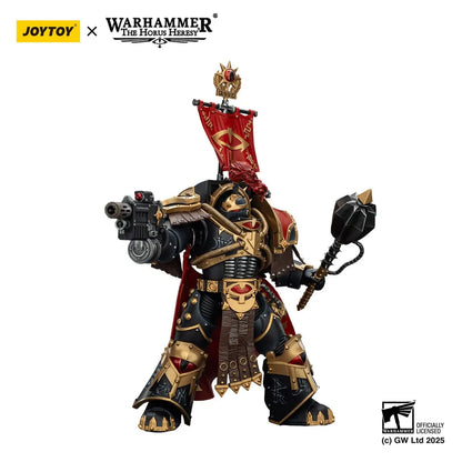 Warhammer 40K Legion Cataphractii Praetorwith Combi-Melta and Power Maul Sons of Horus figurine 14cm Joy Toy