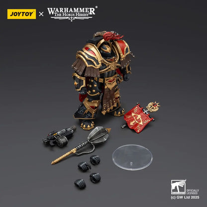 Warhammer 40K Legion Cataphractii Praetorwith Combi-Melta and Power Maul Sons of Horus figurine 14cm Joy Toy