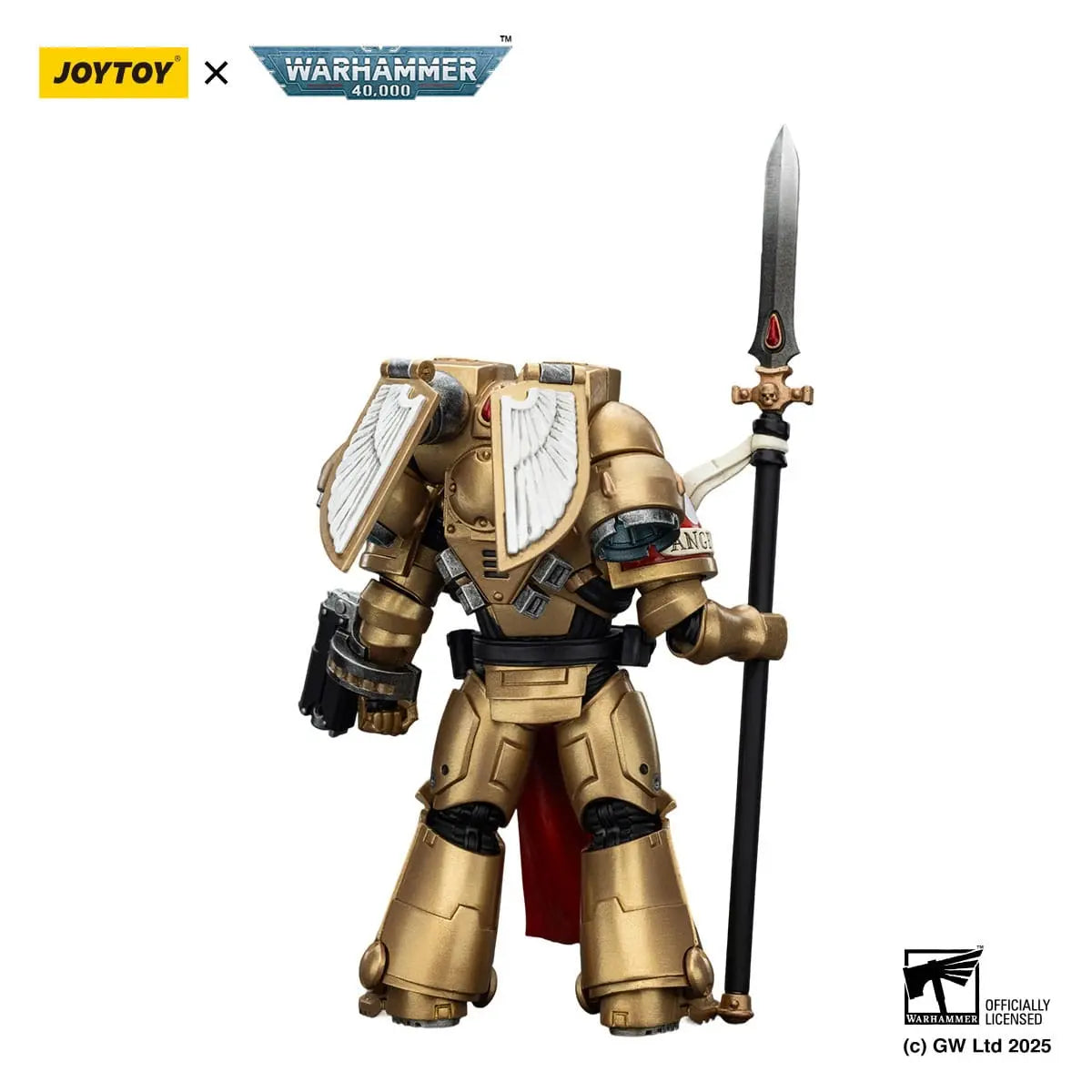 Warhammer 40K Sanguinary Guard 2 with Angelus Boltgun and Encarmine Spear Combat Patrol Blood Angels figurine 20cm Joy Toy