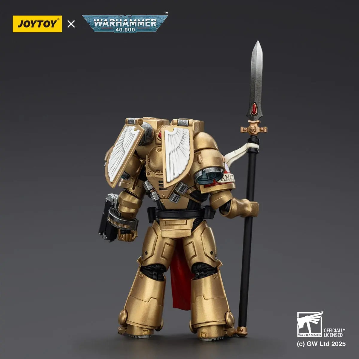Warhammer 40K Sanguinary Guard 2 with Angelus Boltgun and Encarmine Spear Combat Patrol Blood Angels figurine 20cm Joy Toy