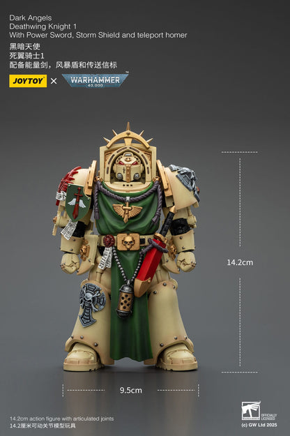 Warhammer 40K figurine Dark Angels Deathwing Knight 1 14cm Joy Toy