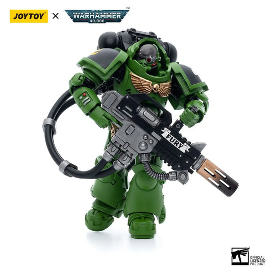 Warhammer 40k Salamanders Eradicators Sergeant Braga figurine 1/18 12cm Joy Toy