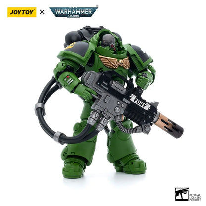 Warhammer 40k Salamanders Eradicators Sergeant Braga figurine 1/18 12cm Joy Toy