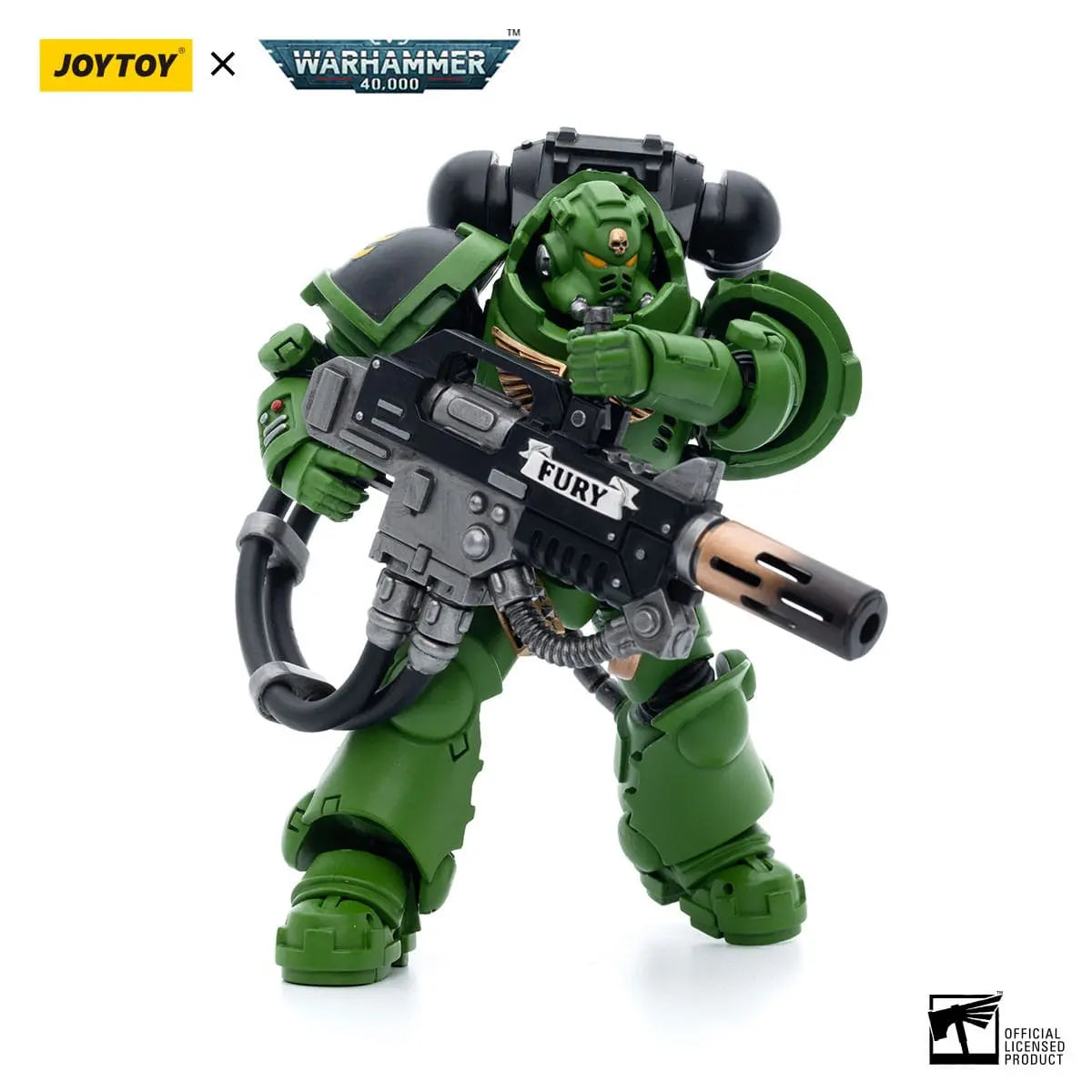 Warhammer 40k Salamanders Eradicators Sergeant Braga figurine 1/18 12cm Joy Toy