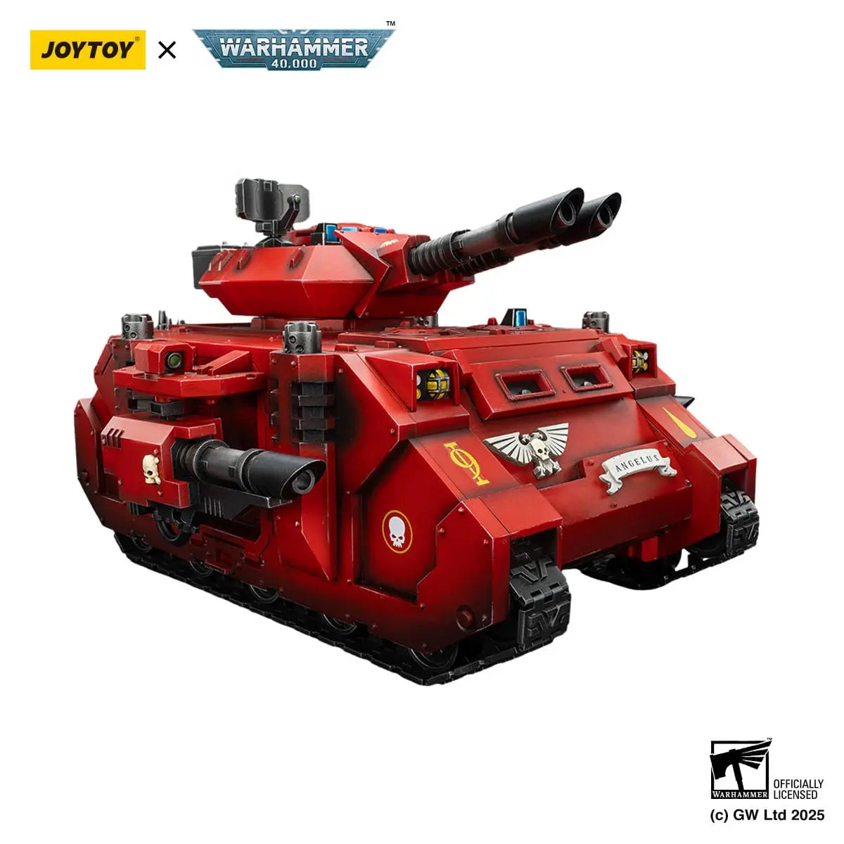 Warhammer 40k figurine 1/18 Blood Angels Predator Annihilator with Twin Lascannons 26 cm Joy Toy