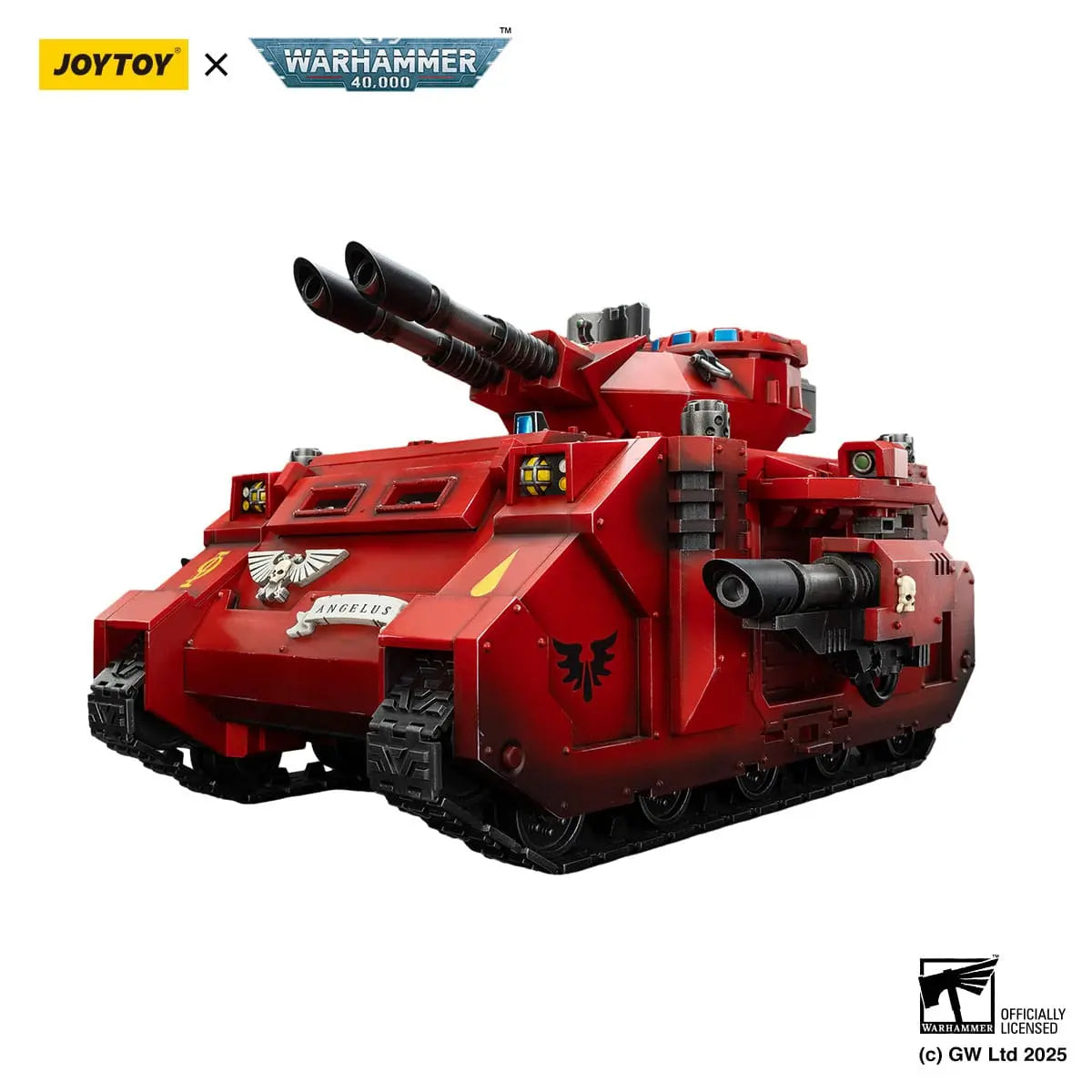 Warhammer 40k figurine 1/18 Blood Angels Predator Annihilator with Twin Lascannons 26 cm Joy Toy