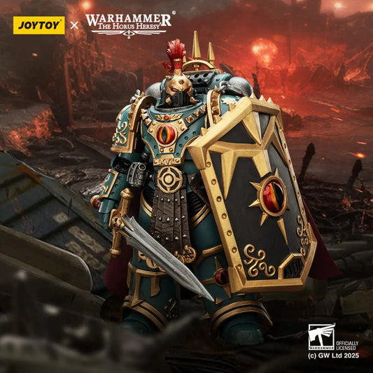 Warhammer Sons of Horus Little Horus Aximand Captain of the 5th Company The Horus Heresy figurine  20cm Joy Toy