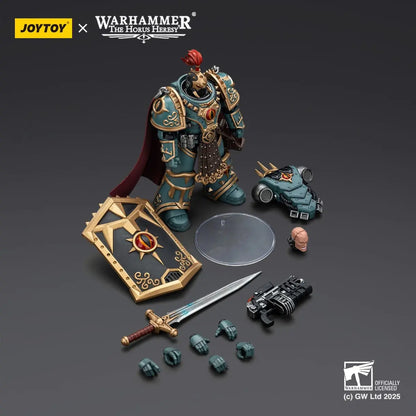Warhammer Sons of Horus Little Horus Aximand Captain of the 5th Company The Horus Heresy figurine  20cm Joy Toy