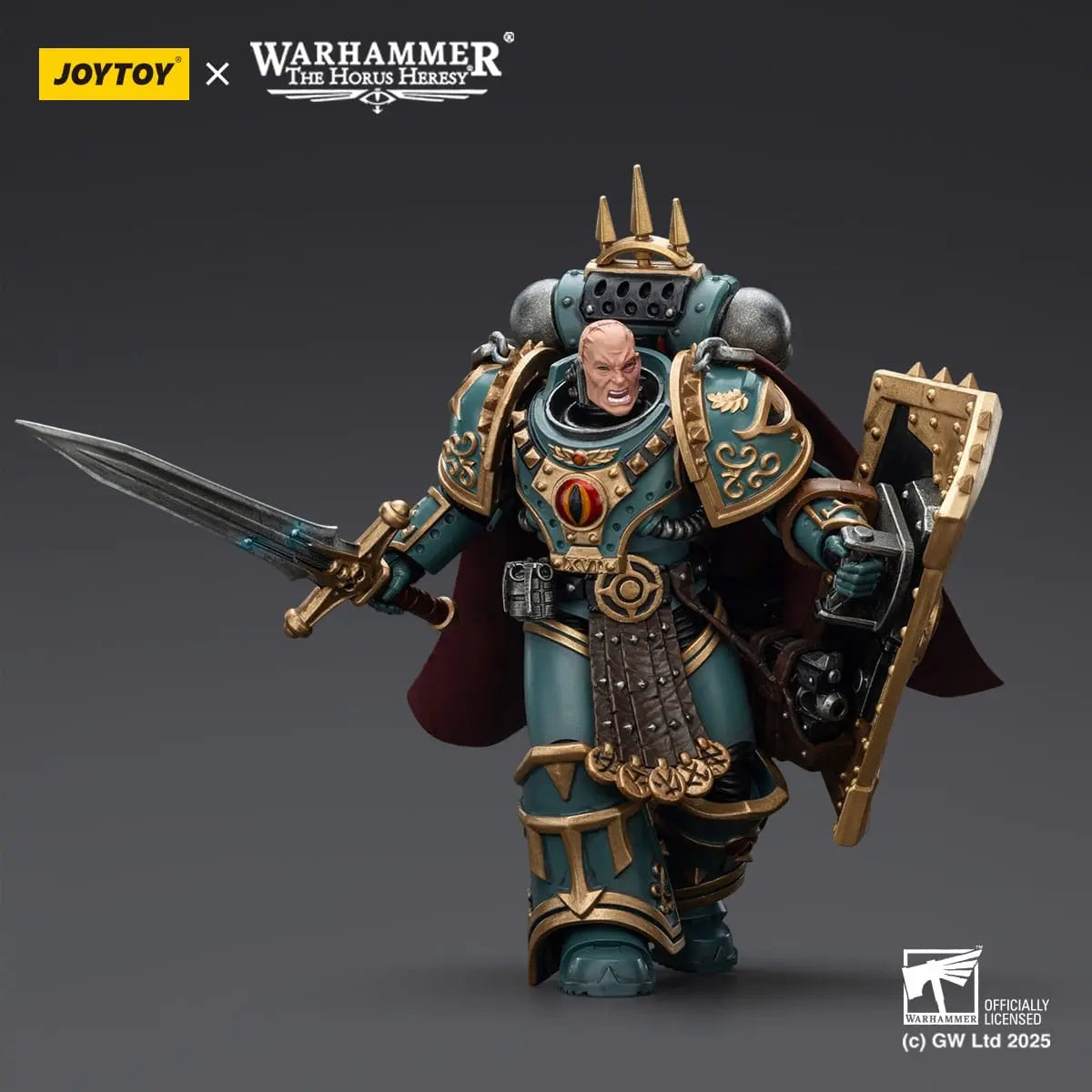 Warhammer Sons of Horus Little Horus Aximand Captain of the 5th Company The Horus Heresy figurine  20cm Joy Toy