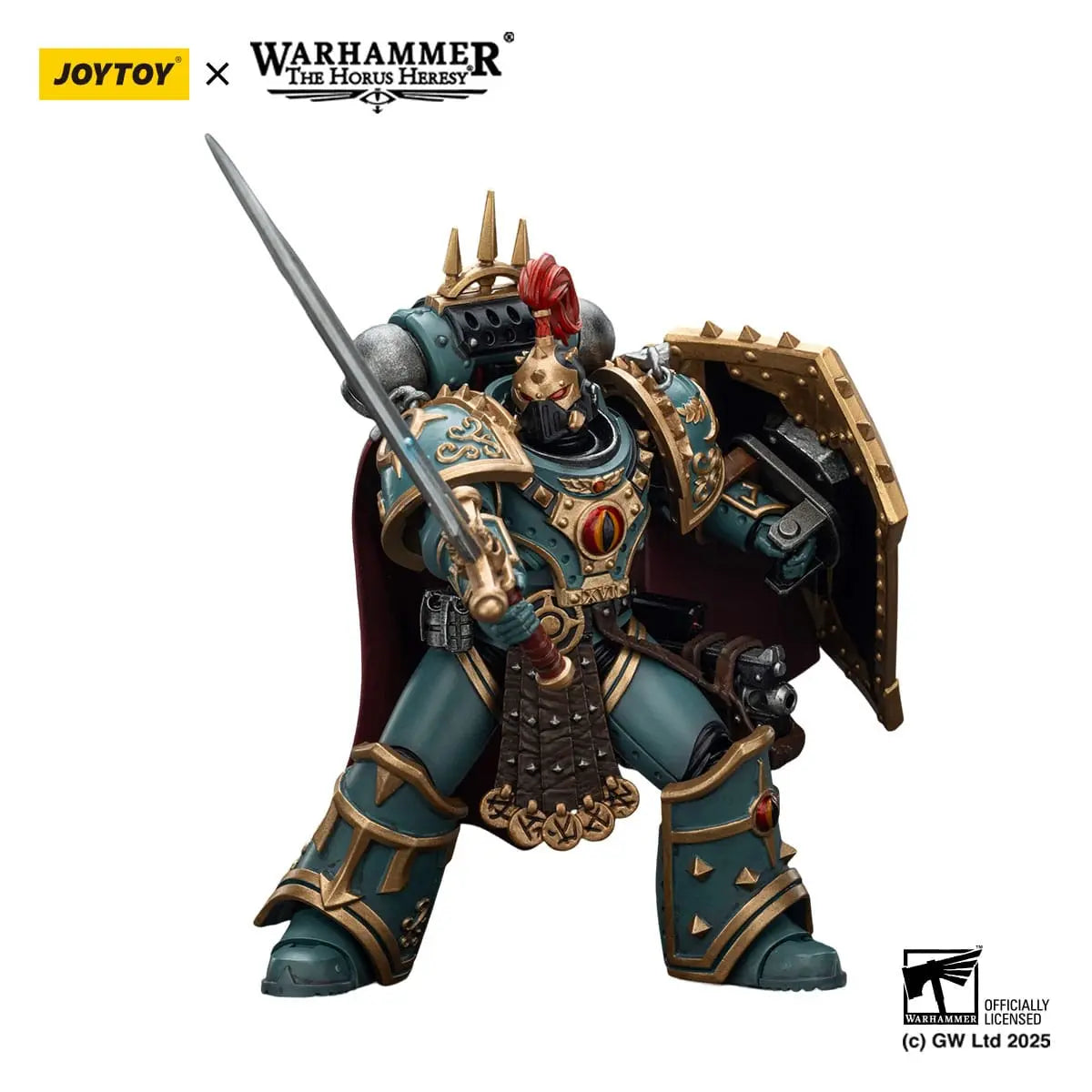 Warhammer Sons of Horus Little Horus Aximand Captain of the 5th Company The Horus Heresy figurine  20cm Joy Toy