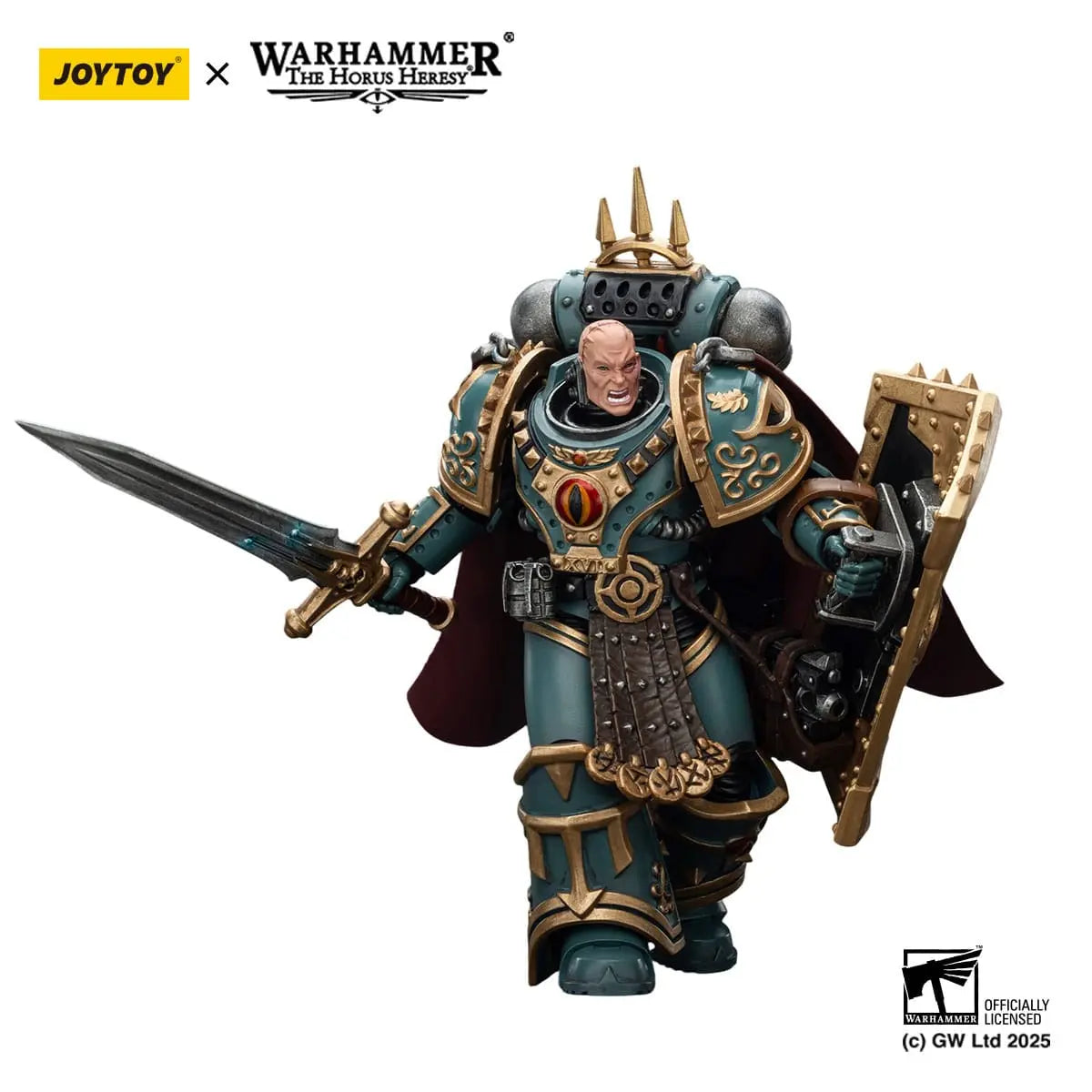 Warhammer Sons of Horus Little Horus Aximand Captain of the 5th Company The Horus Heresy figurine  20cm Joy Toy