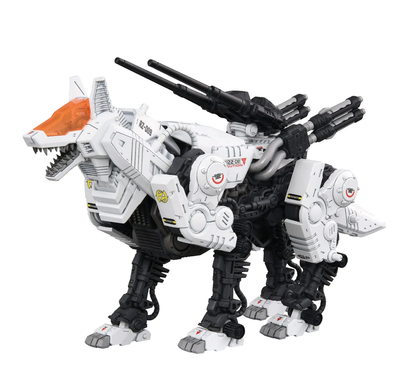 Zoids figurine 1/72 Plastic Model Kit AZ-11 Command Wolf 20 cm - Rue Du Retro