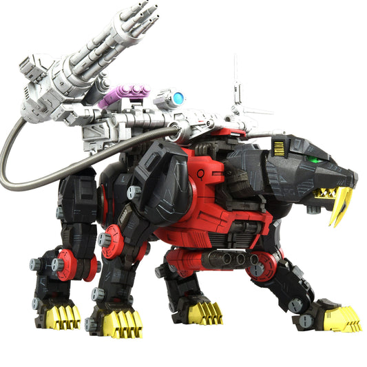 Zoids figurine 1/100 Plastic Model Kit RMZ-006 Saber Tiger Schwarz Special 19cm