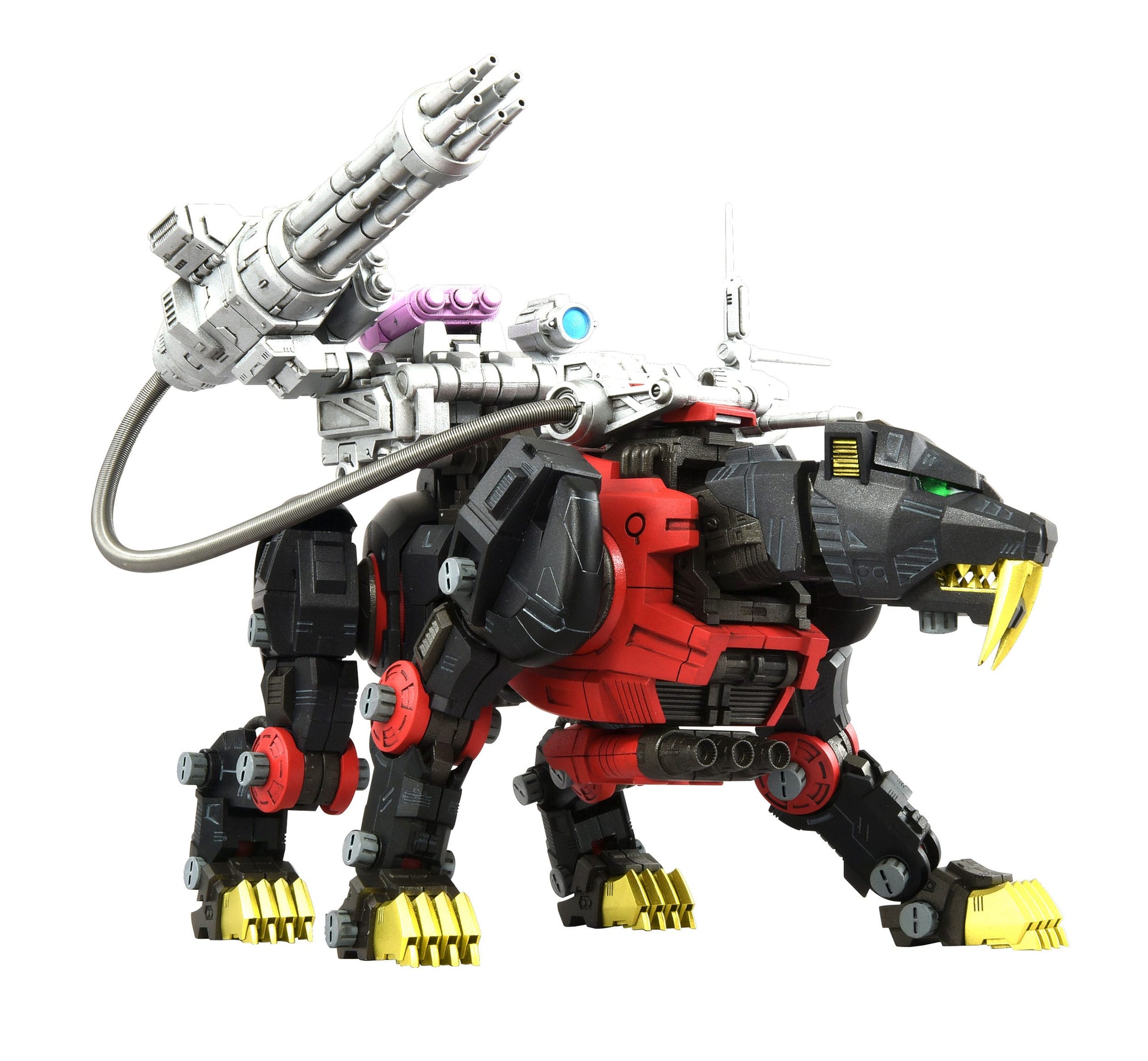 Zoids figurine 1/100 Plastic Model Kit RMZ-006 Saber Tiger Schwarz Special 19cm Takara Tomy