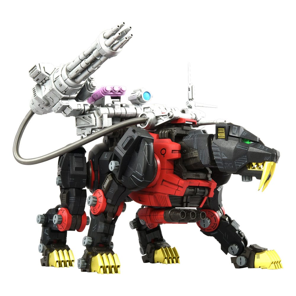 Zoids figurine 1/100 Plastic Model Kit RMZ-006 Saber Tiger Schwarz Special 19cm Takara Tomy