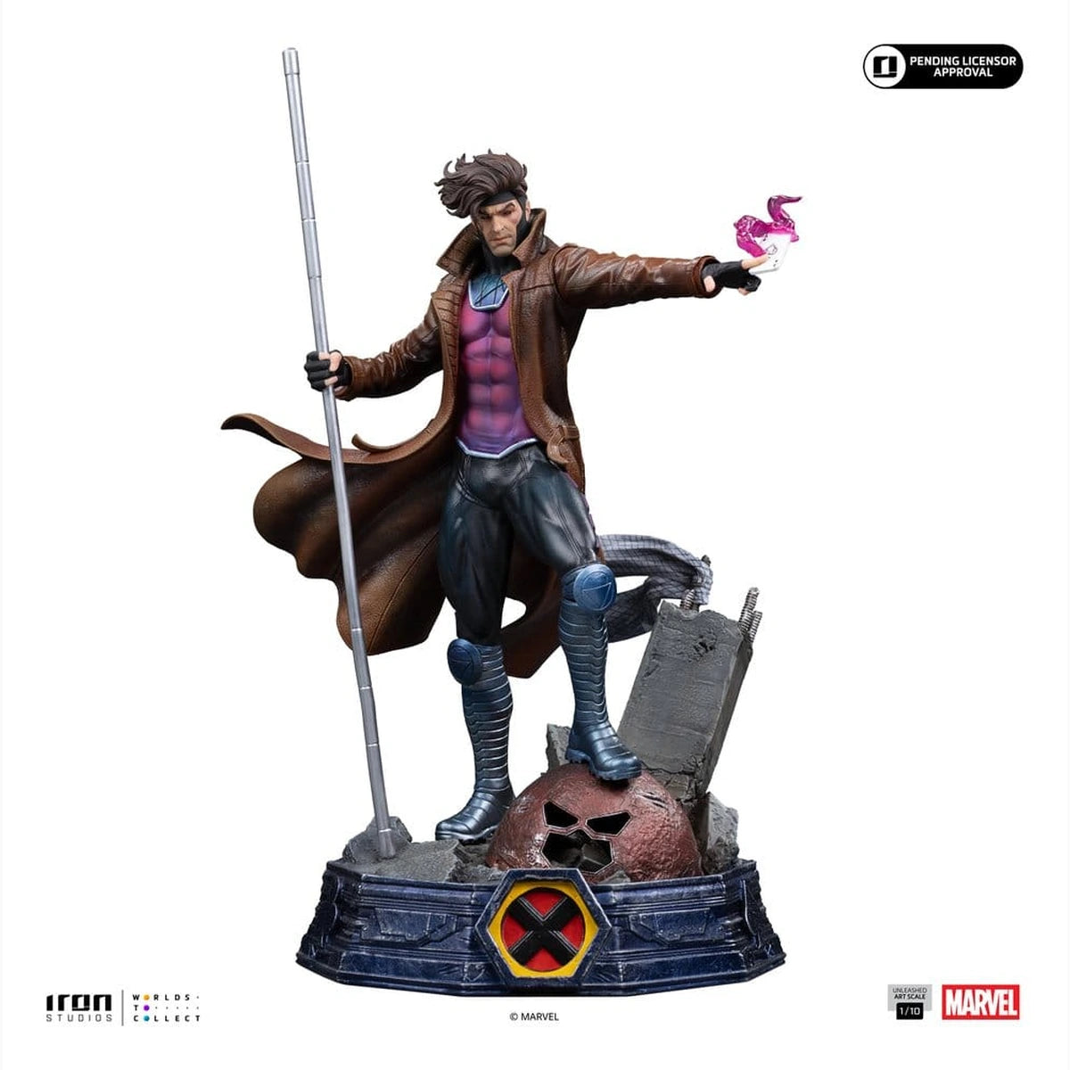 Marvel Gambit Unleashed Art Scale statuette 1/10 Gambit 28 cm - Image 2