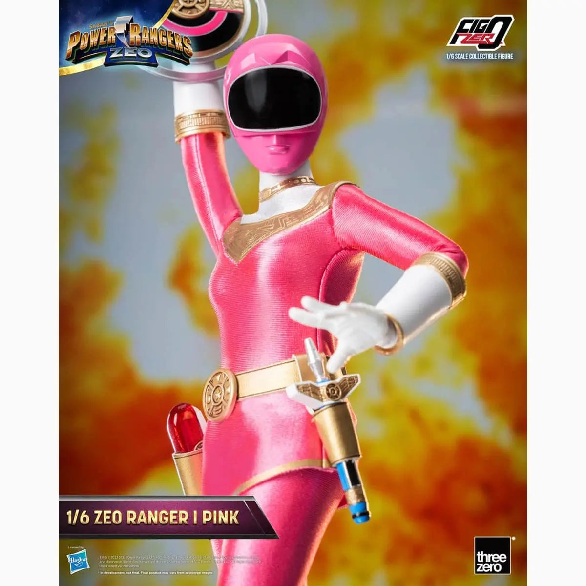 Power Rangers Zeo figurine FigZero 1/6 Ranger I Pink 30 cm - Image ajoutée 13