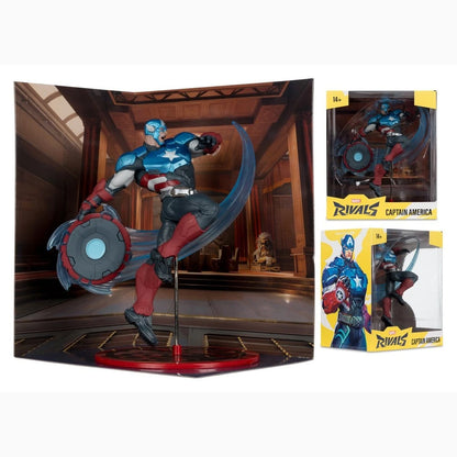 Marvel Rivals Collection figurine 1/10 Captain America 20 cm - Image 6
