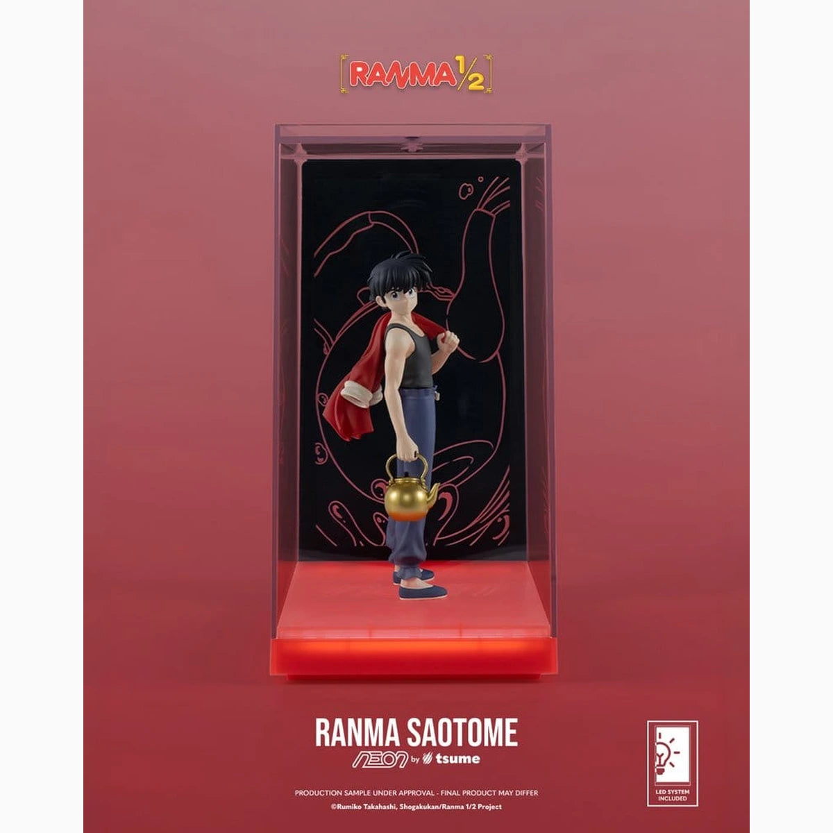 Ranma figurine 1/9 Neon Ranma Saotome Boy 20 cm - Image 4