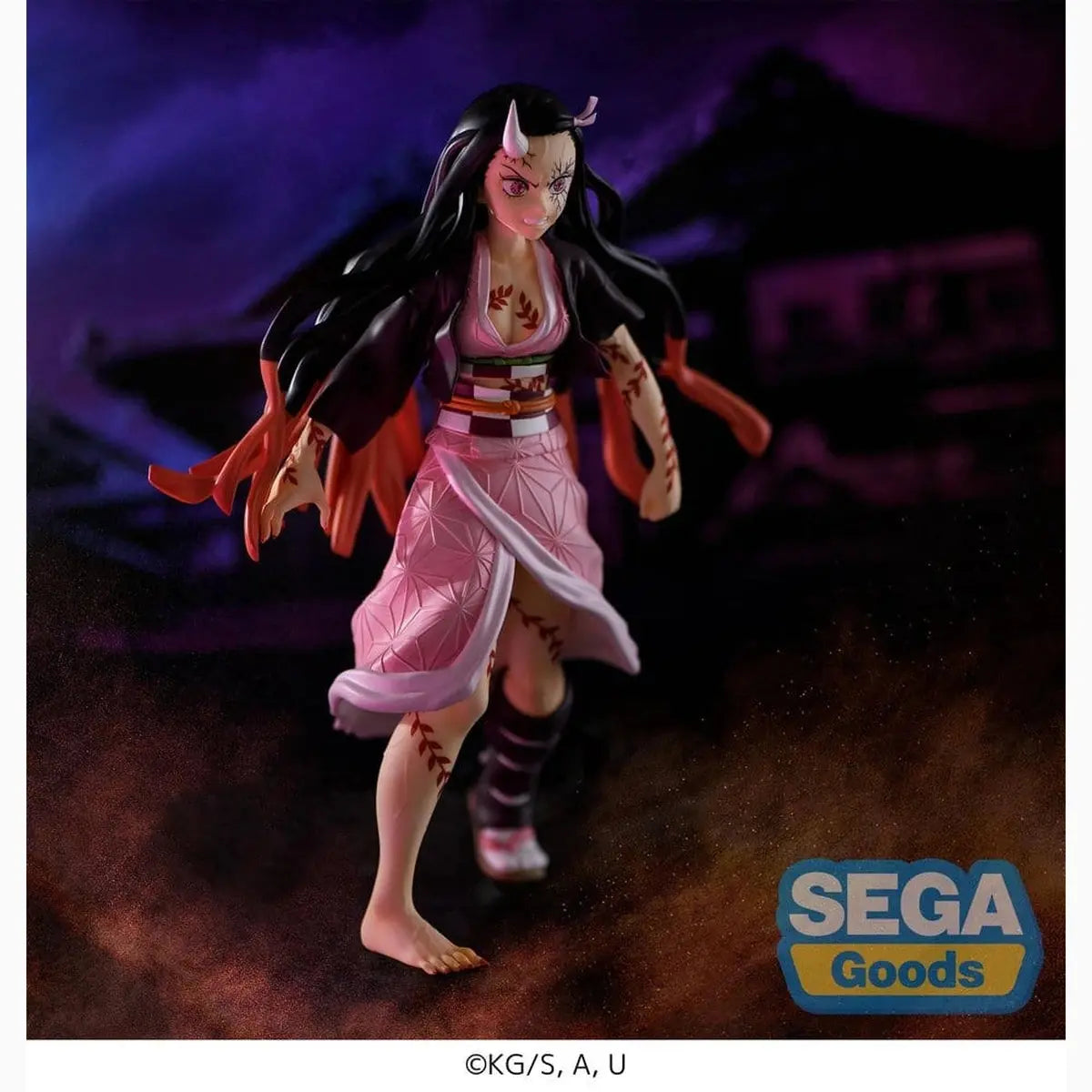 Demon Slayer: Kimetsu no Yaiba FIGURIZMa figurine PVC Nezuko Kamado Demon Form Advancing Ver. (Rerelease) 21 cm - Image 4