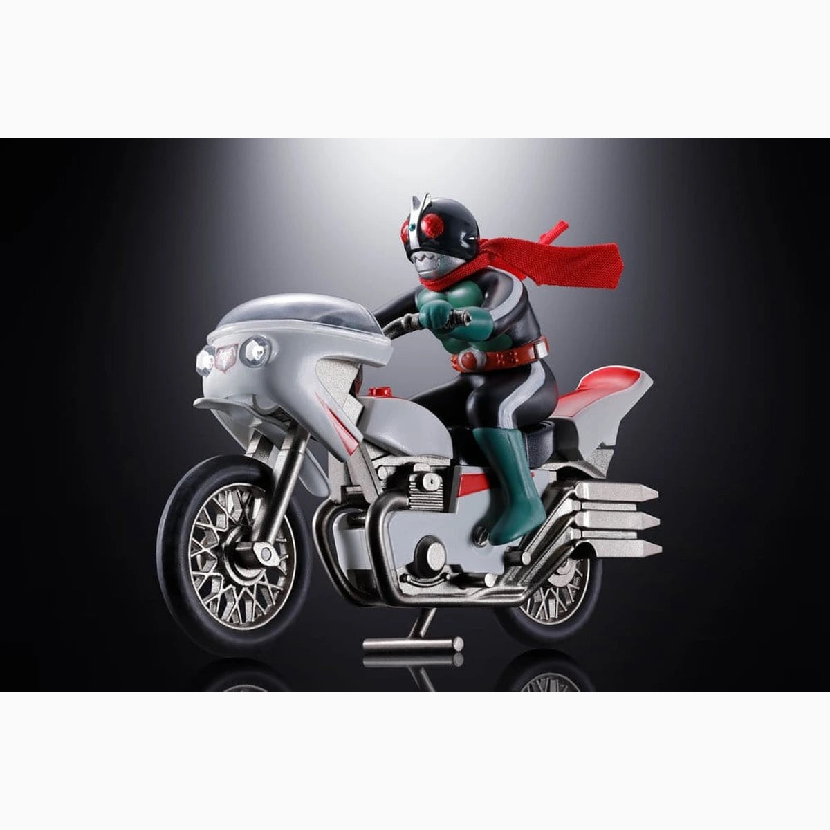 Kamen Rider figurine Diecast Chogokin Cyclone (Masked Rider 2) 9 cm - Image 5