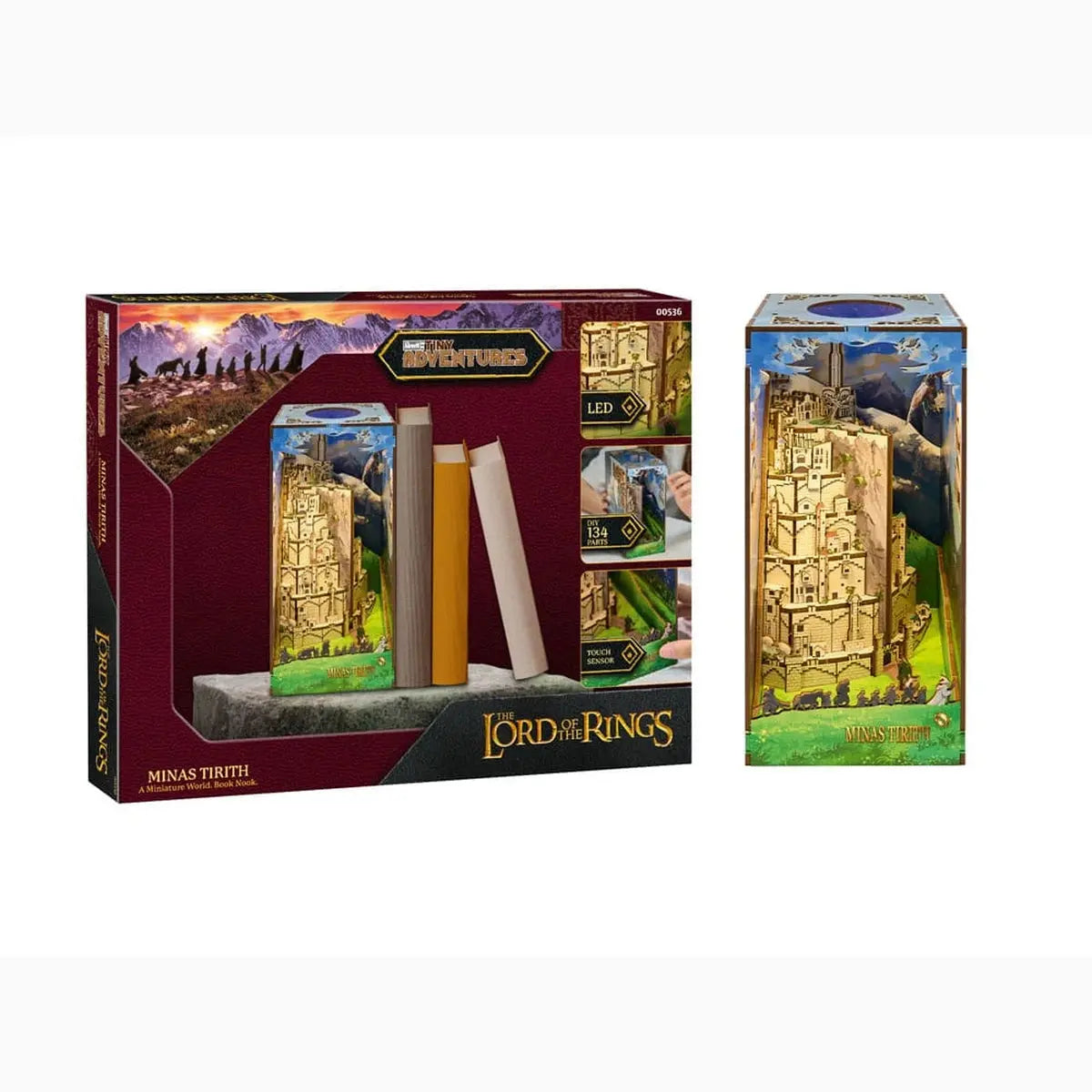 Le Seigneur des anneaux maquette Book Nook Tiny Adventures Minas Tirith 23 cm - Image 4