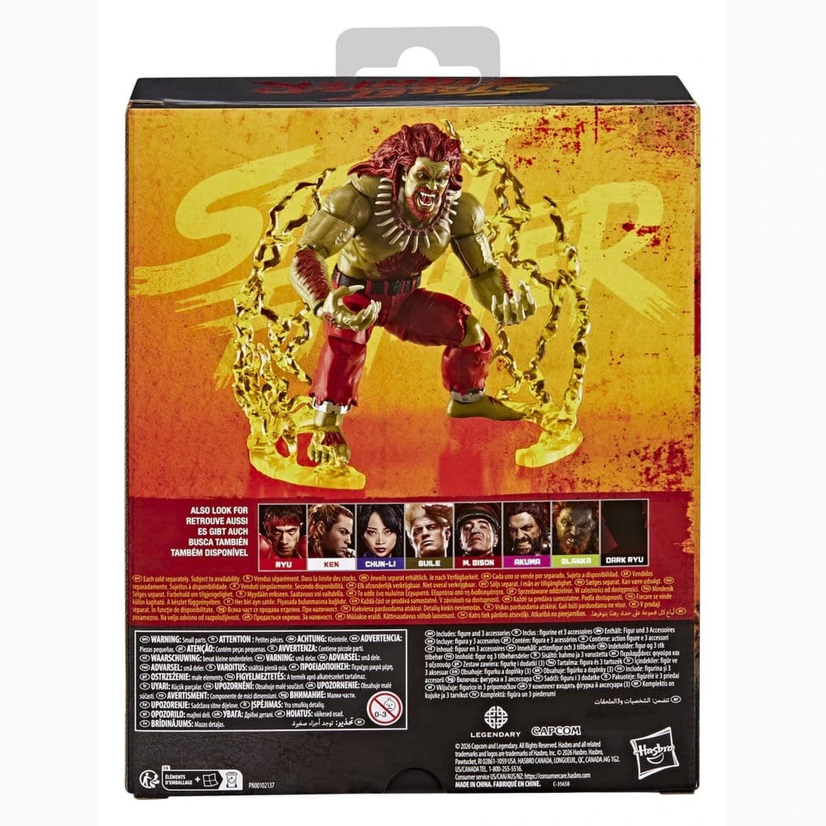 Street Fighter figurine Blanka 15 cm - Image 3
