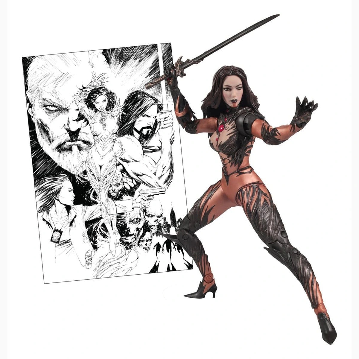 Image Comics McFarlane Elite Edition Deluxe figurine Sara Pezzini (Witchblade) 18 cm - Image 2