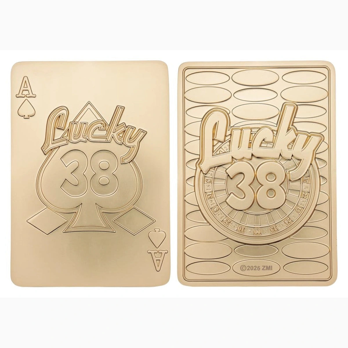 Fallout: New Vegas réplique Lucky 38 Imitation Gold Casino Set Limited Edition - Image 7