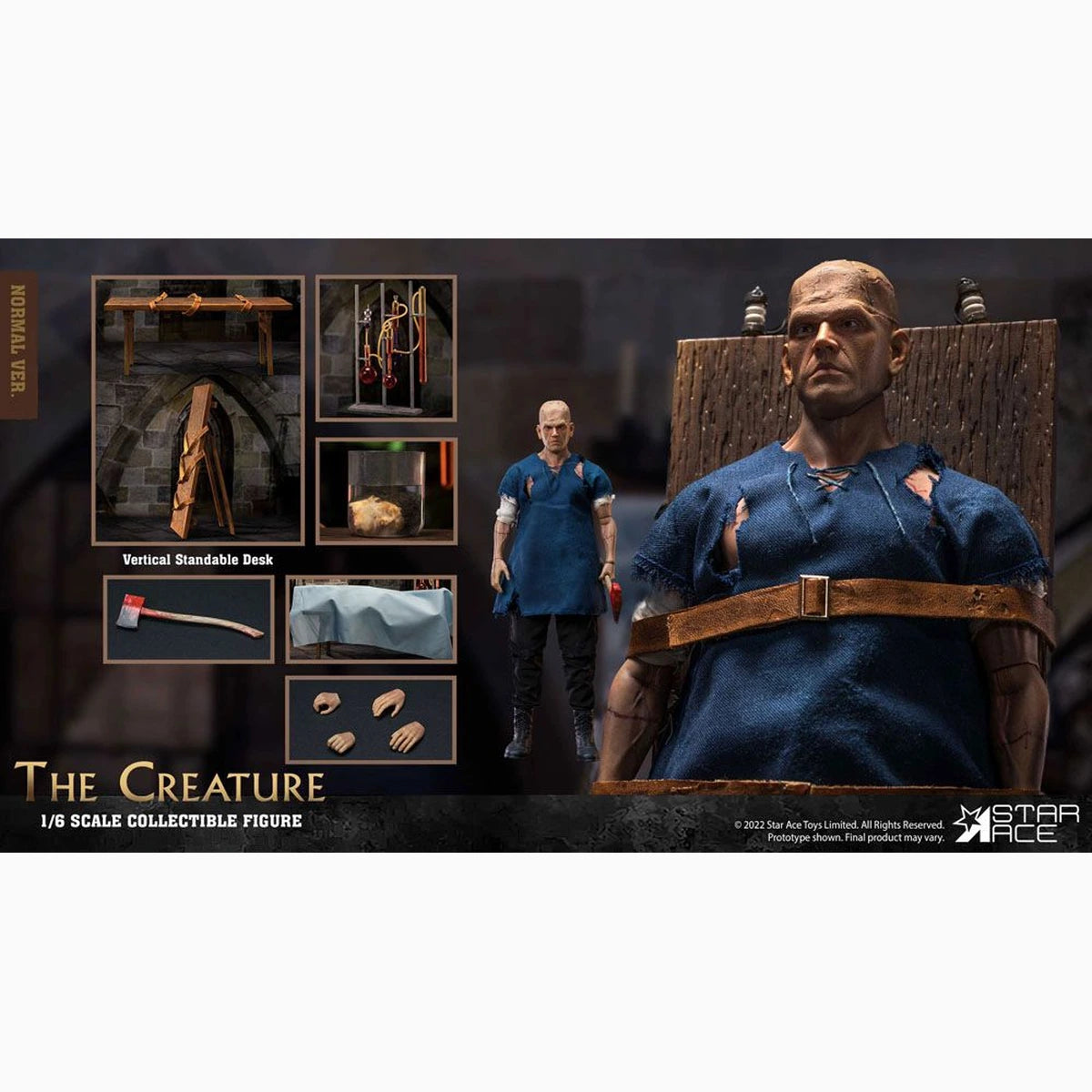 Les Horreurs de Frankenstein My Favourite Movie figurine 1/6 The Creature 30 cm - Image 4