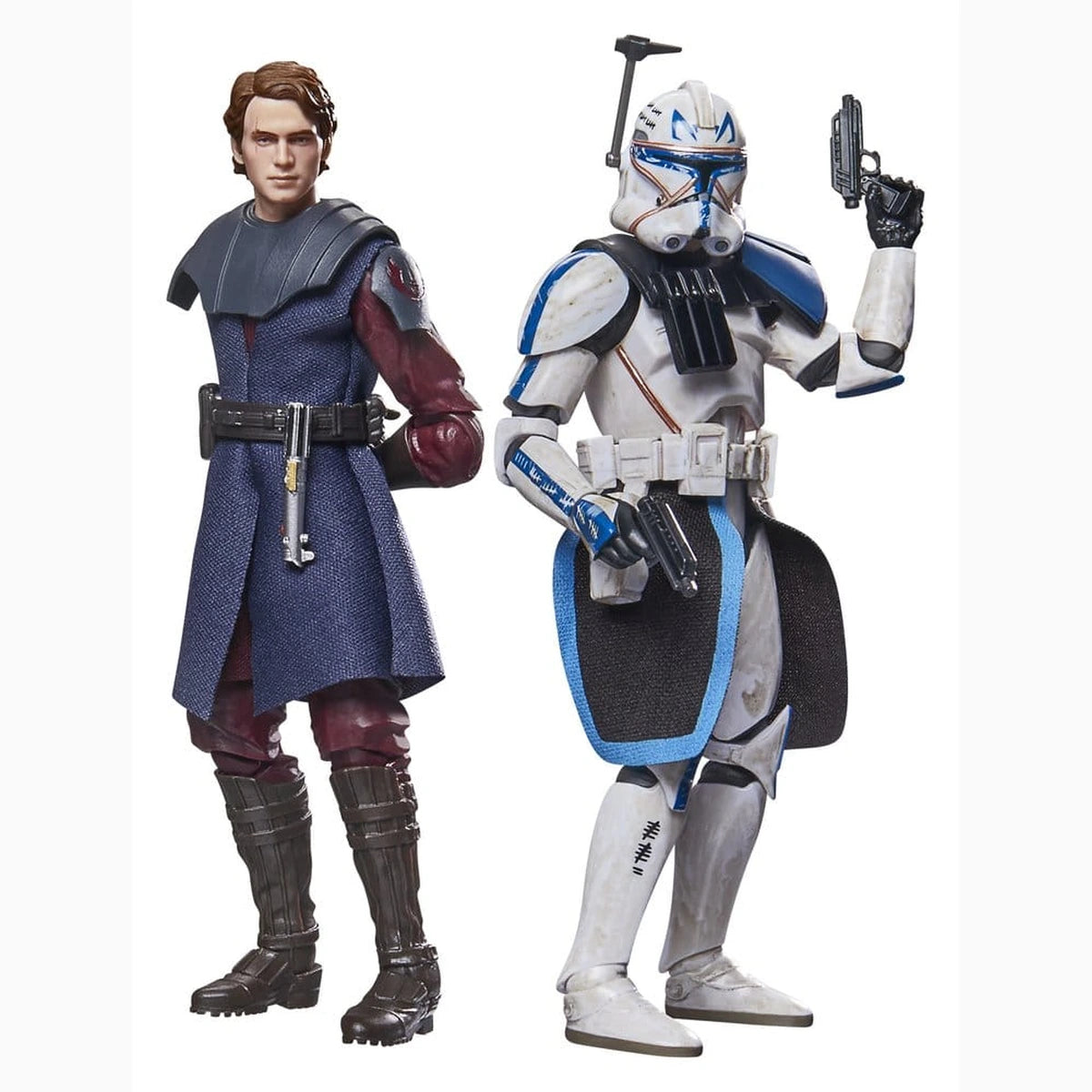 Star Wars Black Series pack 2 figurines Anakin Skywalker & Clone Captain Rex 15 cm - Image 1