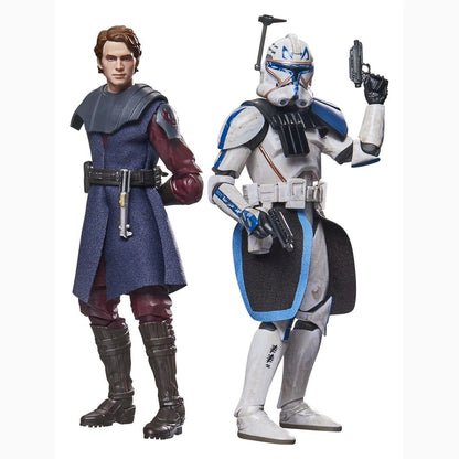 Star Wars Black Series pack 2 figurines Anakin Skywalker & Clone Captain Rex 15 cm - Image 1