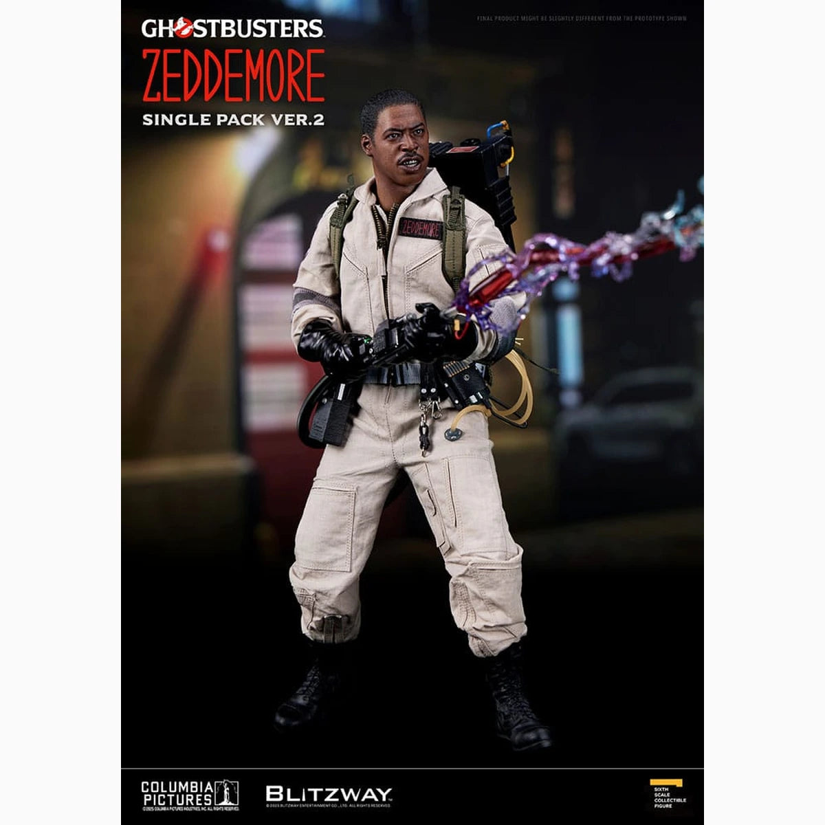 SOS Fantômes figurine Premium UMS 1/6 Winston Zeddemore Ver. 2 31 cm - Image 1