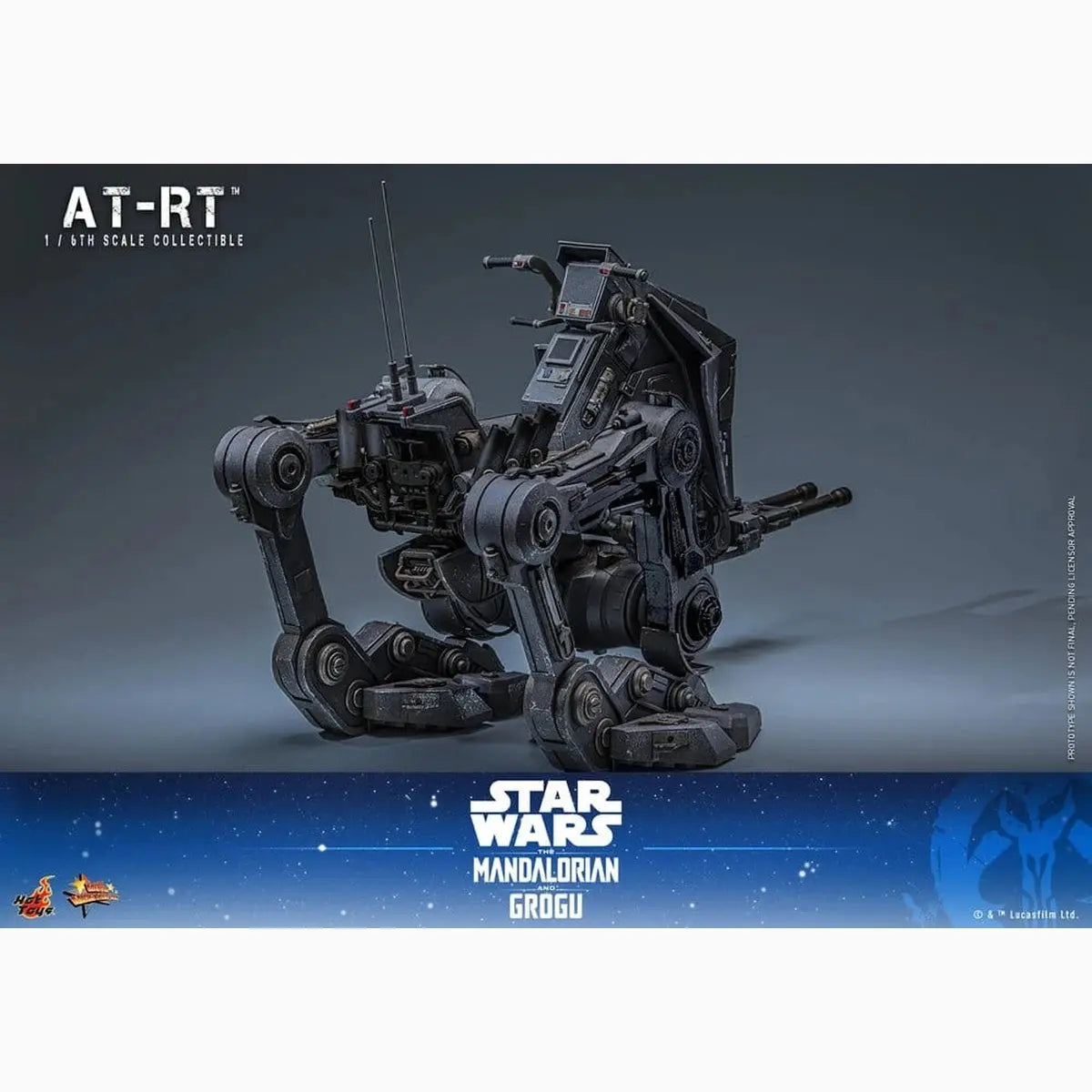 Star Wars: The Mandalorian & Grogu Movie Masterpiece véhicule 1/6 AT-RT 60 cm - Image 3