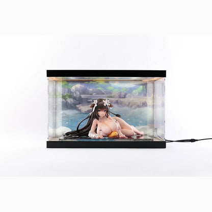 Azur Lane présentoir vitrine acrylique avec éclairage pour figurine Kashino Hot Springs Relaxation - Image 4