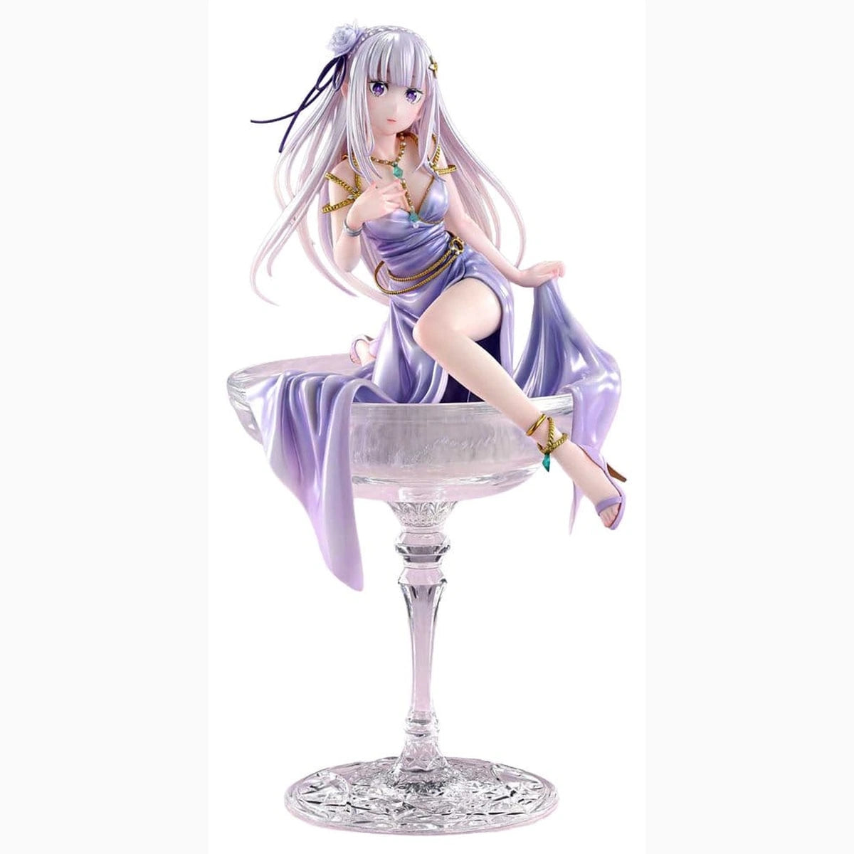 Re:Zero Prisma Wing Statue 1/7 Emilia Glass Edition 29 cm - Image 1