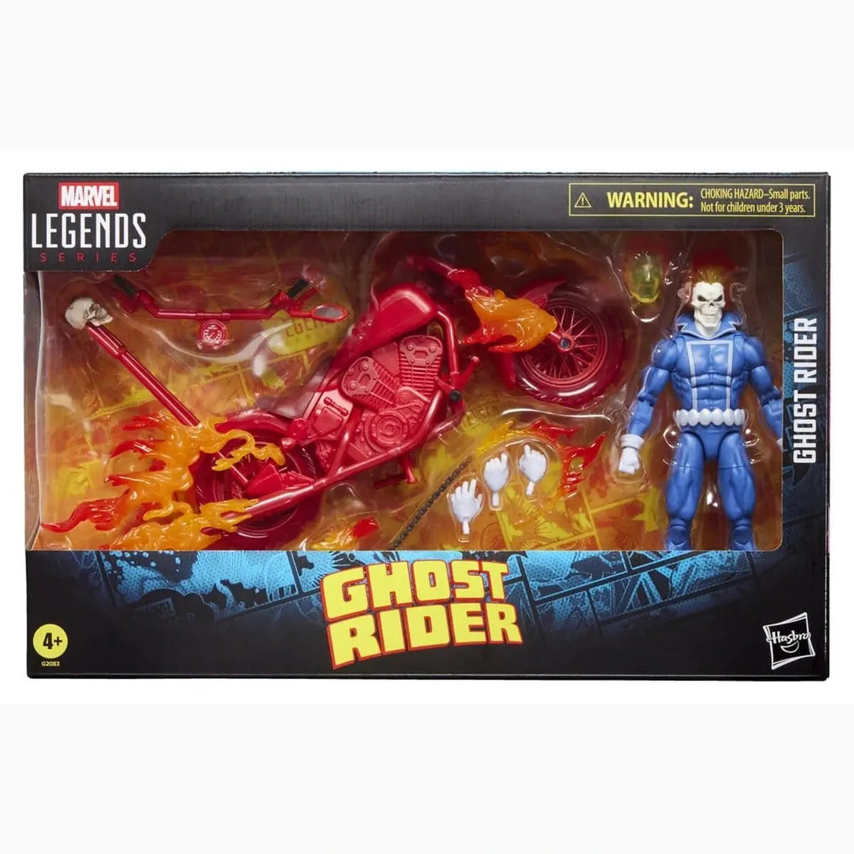 Ghost Rider Marvel Legends figurine Johnny Blaze with Motorcycle 15 cm - Image 6