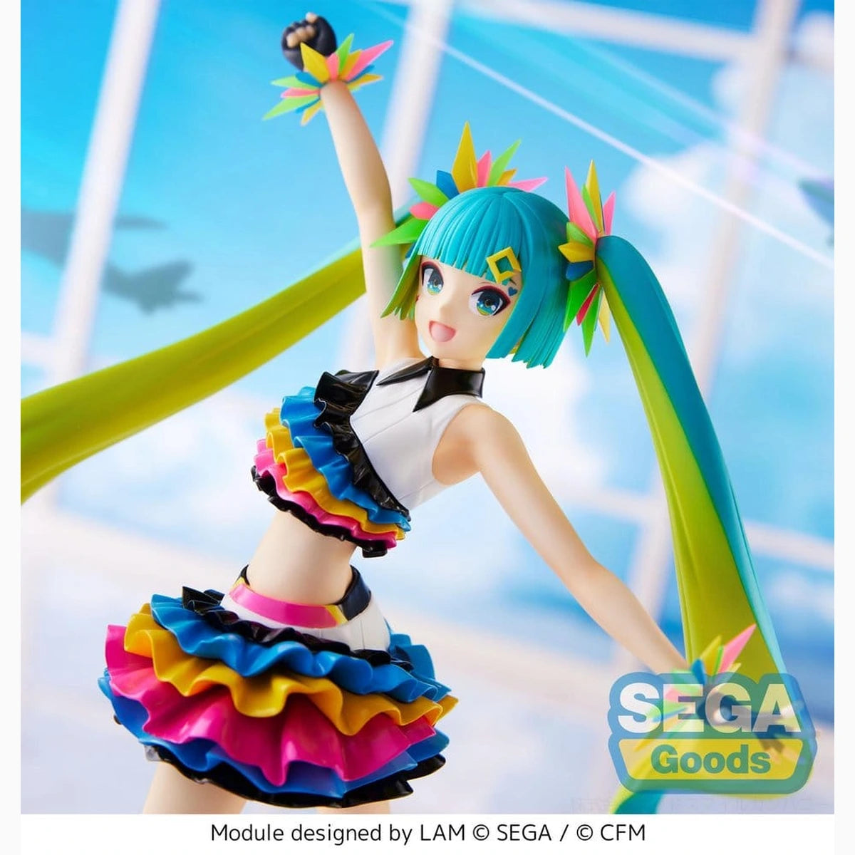 Hatsune Miku Project DIVA MEGA39's FIGURIZM figurine PVC Hatsune Miku - Catch the Wave 25 cm - Image 5