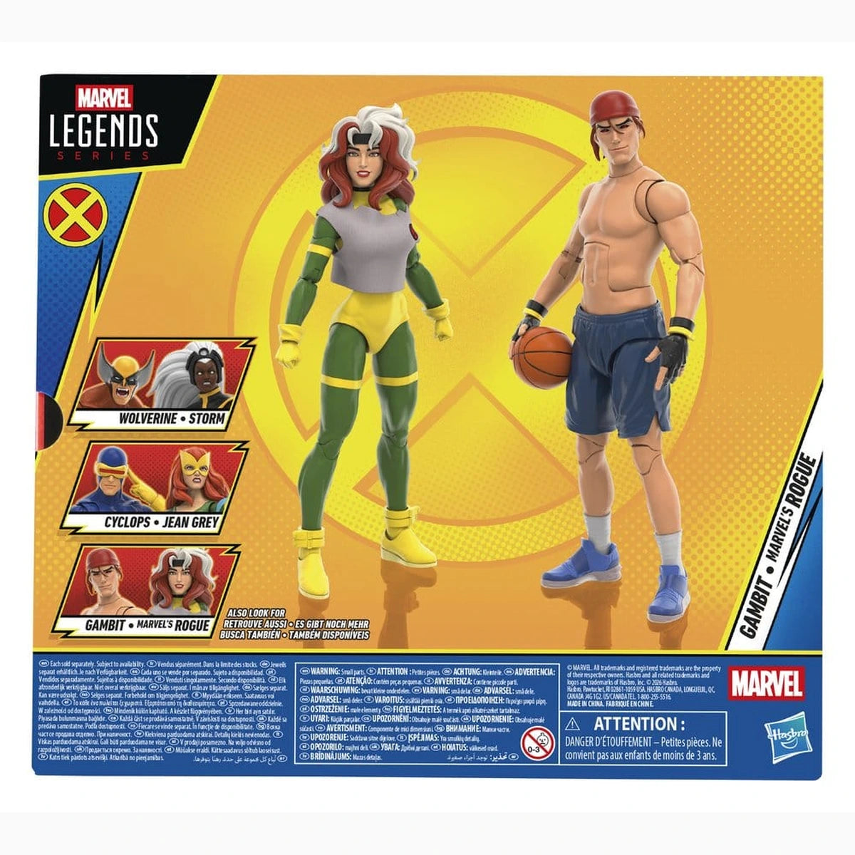 X-Men '97 Marvel Legends pack 2 figurines Gambit & Marvel's Rogue 15 cm - Image 5