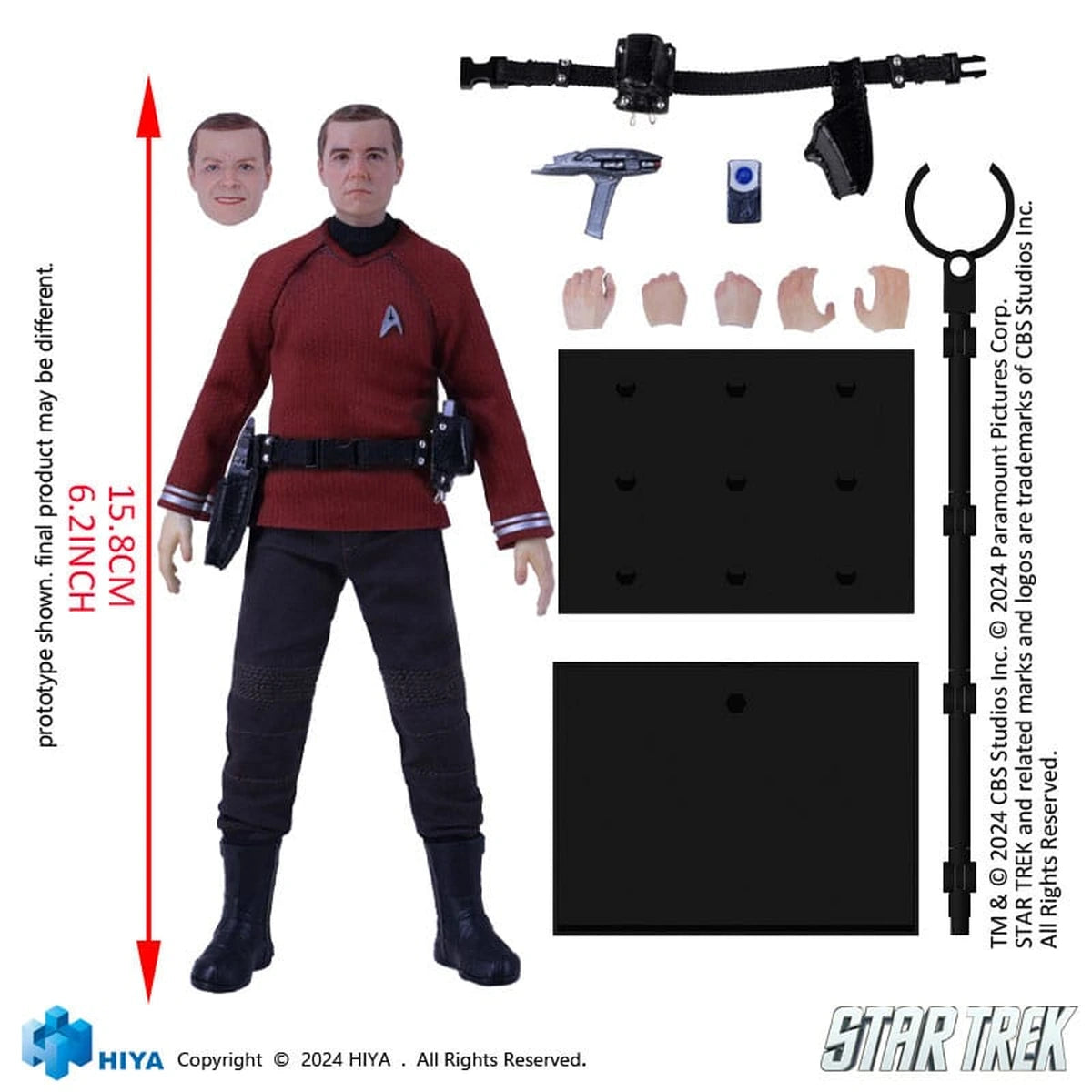 Star Trek 2009 figurine 1/12 Exquisite Super Series Scotty 16 cm - Image 3
