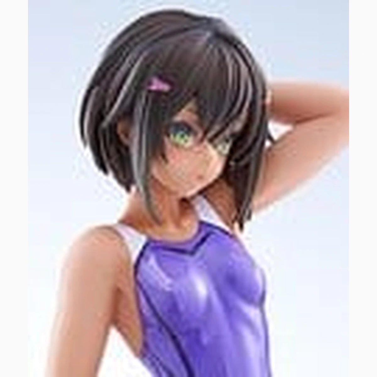 Arms Note figurine PVC 1/7 Buchou-chan of the Swimming Club Purple Swimsuit Ver. 22 cm - Image 2