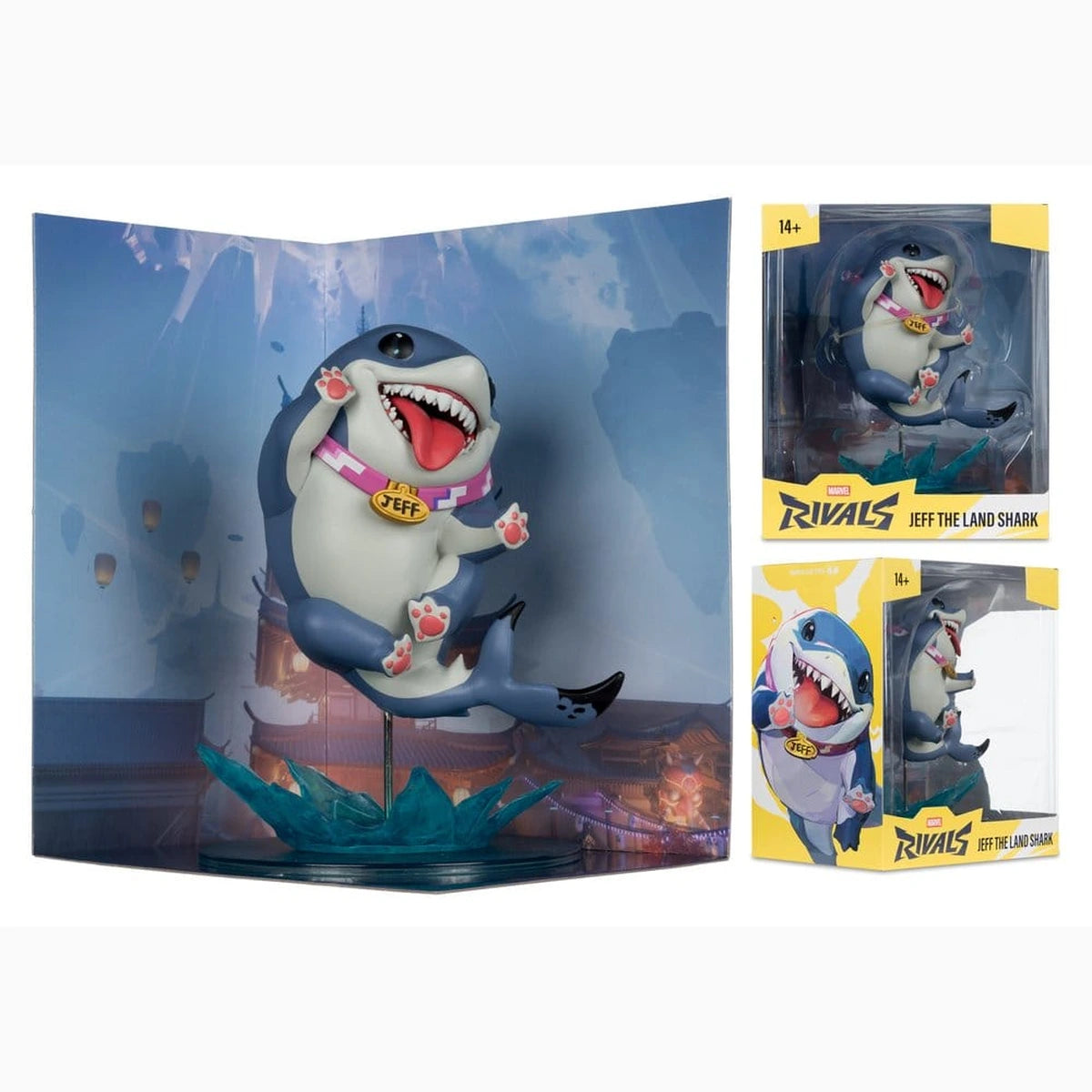 Marvel Rivals Collection Gamerverse figurine 1/10 Jeff The Land Shark 20 cm - Image 6