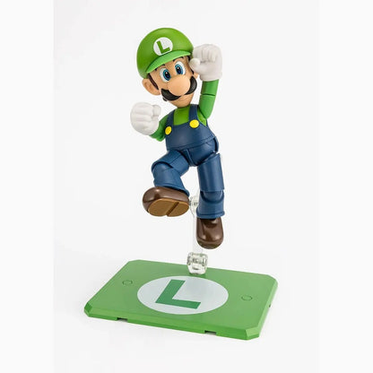 Super Mario figurine S.H. Figuarts Luigi 11 cm - Image 5