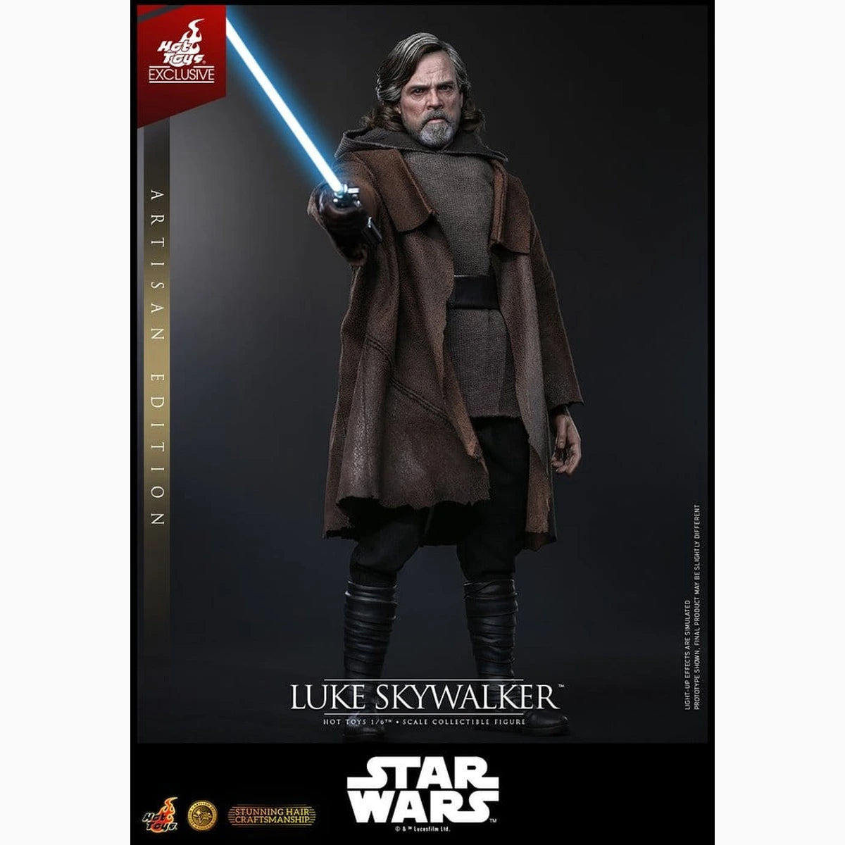 Star Wars : Les Derniers Jedi Movie Masterpiece figurine 1/6 Luke Skywalker (Artisan Edition) 29 cm - Image 5